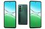 OPPO A5 5G Aurora Verde e Branco Névoa 2025 Low Poly