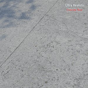 Ultra realistic Concrete floor Hq 3D