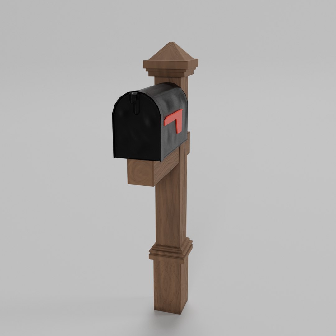3D Mailbox Asset - TurboSquid 1658289