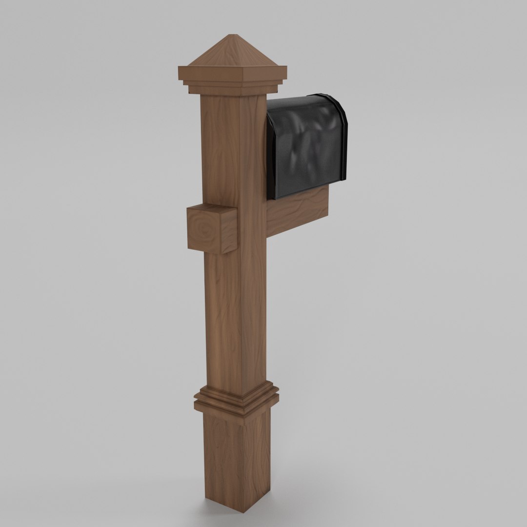 3D Mailbox Asset - TurboSquid 1658289