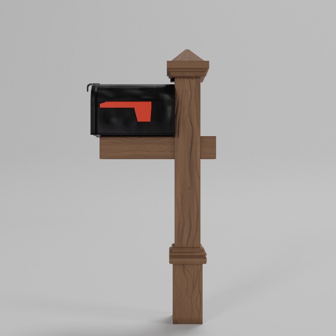 3D Mailbox Asset - TurboSquid 1658289