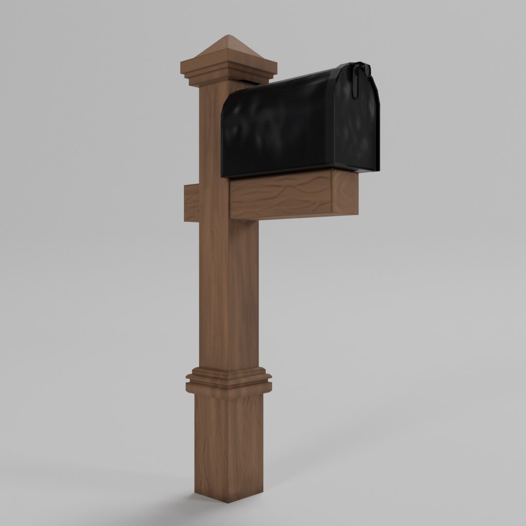 3D Mailbox Asset - TurboSquid 1658289
