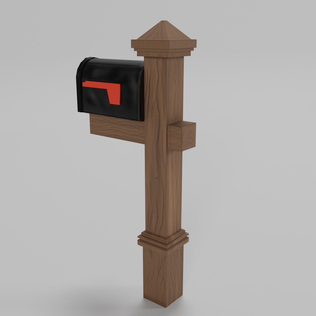 3D Mailbox Asset - TurboSquid 1658289