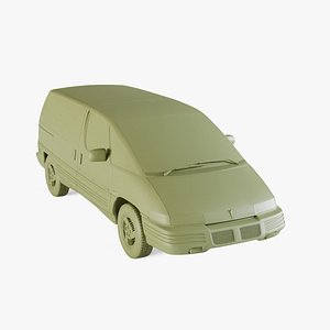 3D model Pontiac Trans Sport 1989