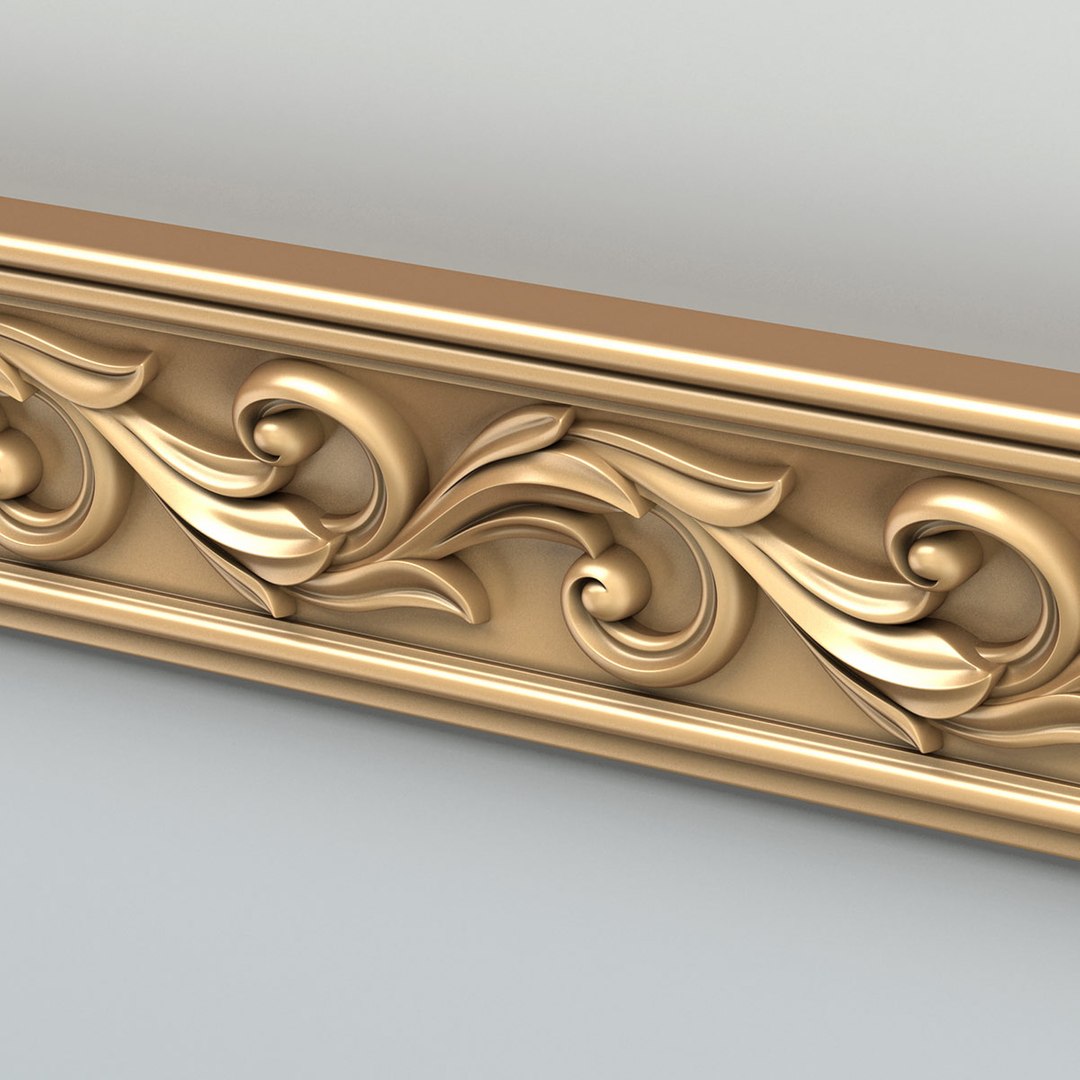 Molding Moulding Finishes 3D Model - TurboSquid 1690903