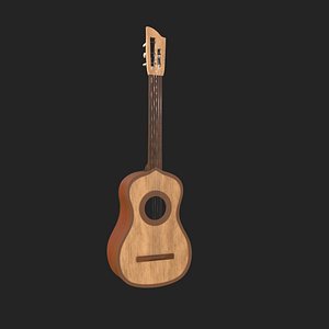 Spanish Guitar Cartoon Vihuela