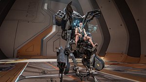 3D Robot R-9 Free
