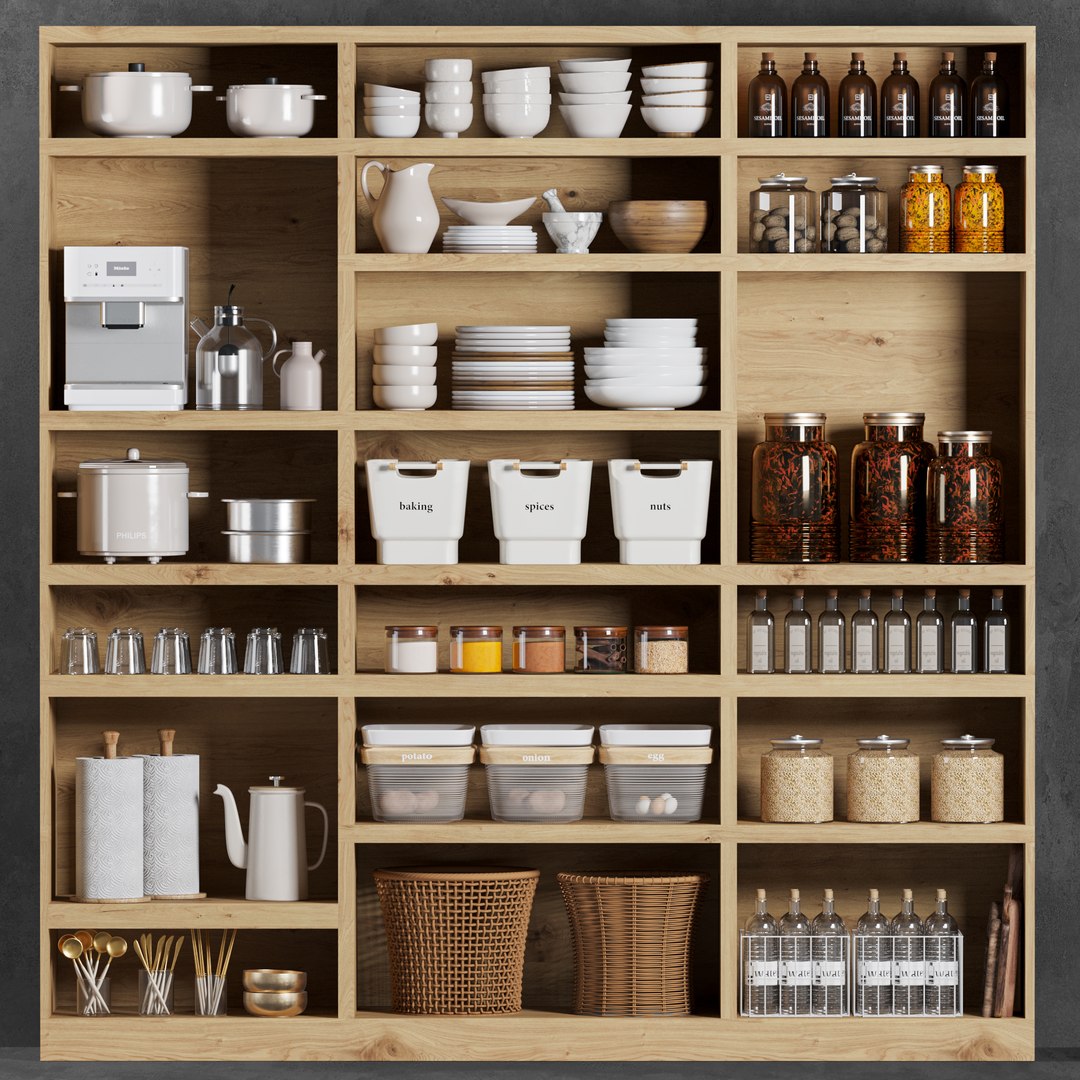 10 Kitchen Accessories Collection Vol 4 3D Model - TurboSquid 2002234