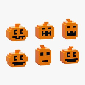 3D Halloween Pumpkin