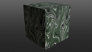 Green Abstract Wall Design 4k Pbr Texture model