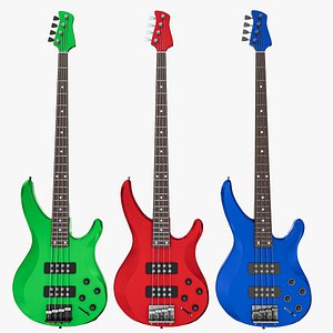 3D Bass Guitar Part 3