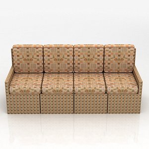 Sofa 3ds max 2014 - vray