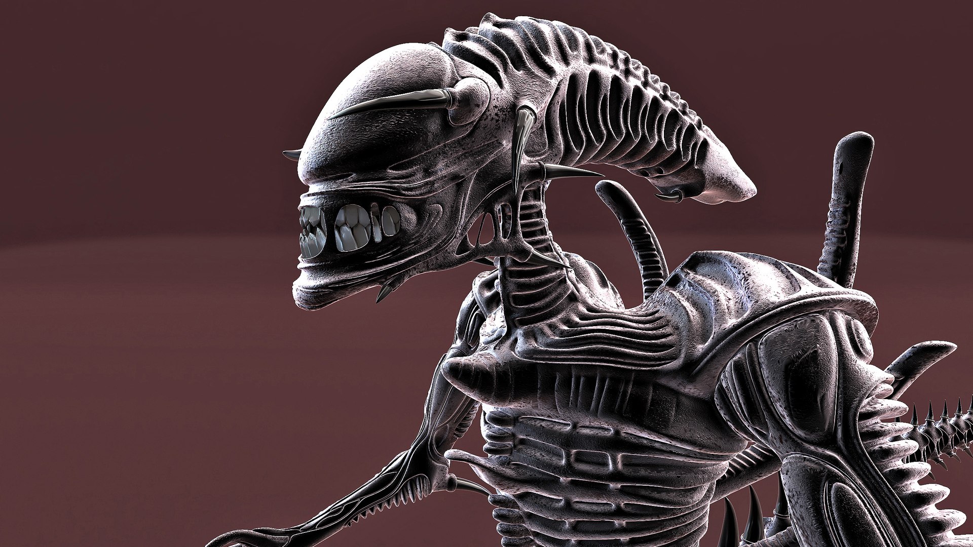ALIEN  XENOMORPH model https://p.turbosquid.com/ts-thumb/G7/gByVcF/cg/7/jpg/1666108435/1920x1080/fit_q87/b56f2dc97689bff18a8faa811f346075092dd6ca/7.jpg