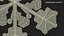 Design intrincado de floco de neve