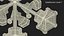 Design intrincado de floco de neve