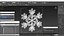 Design intrincado de floco de neve