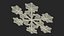 Design intrincado de floco de neve