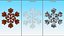 Design intrincado de floco de neve