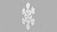 Design intrincado de floco de neve