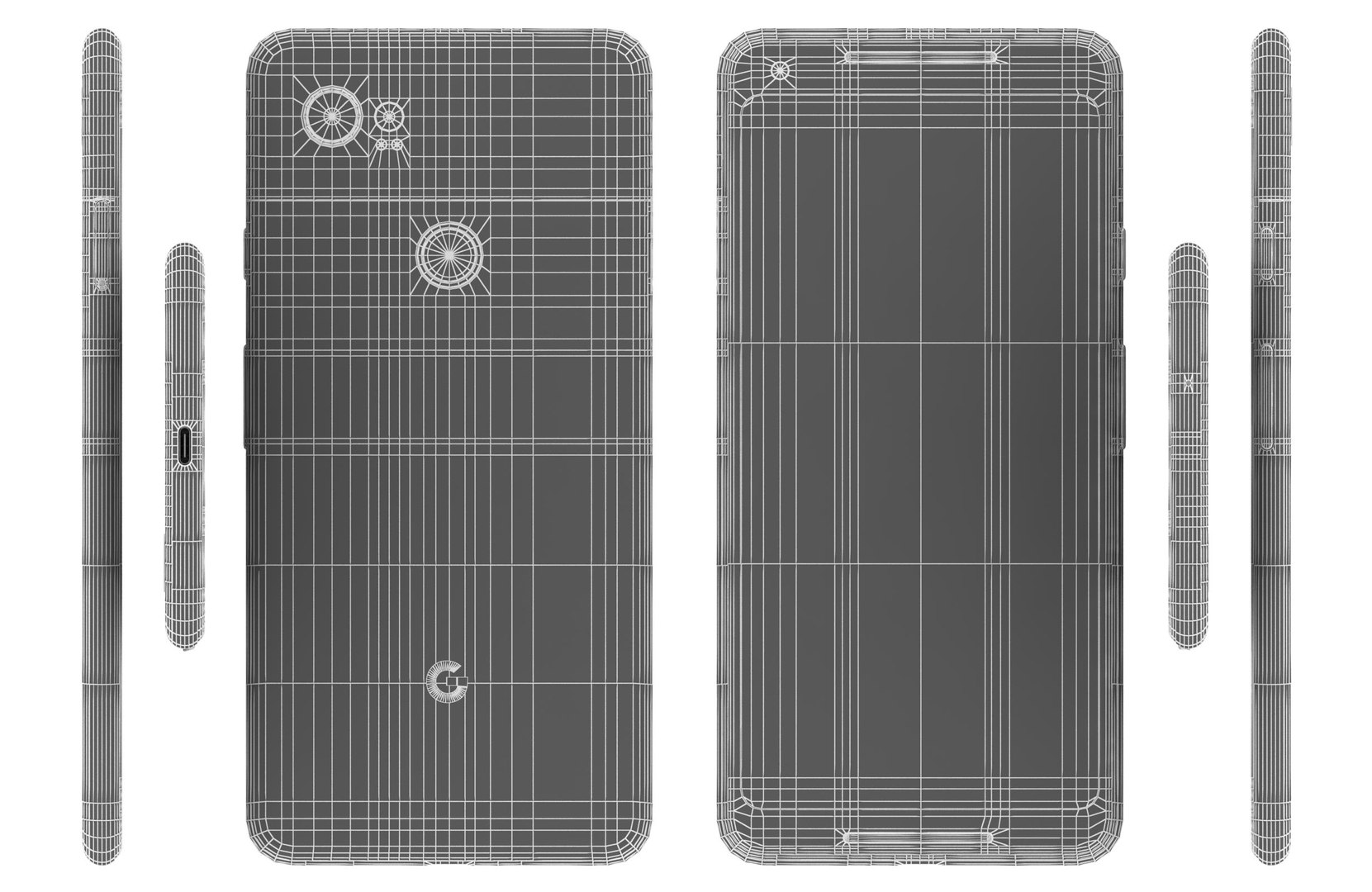 Google Pixel 2 XL Black And White Low Poly model https://p.turbosquid.com/ts-thumb/G7/kzDZpP/Gx/25/jpg/1761221980/1920x1080/fit_q87/299172193f2eb646b1d307e90cd1f6cf51f9bb60/25.jpg