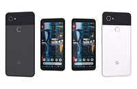 Google Pixel 2 XL Black And White Low Poly
