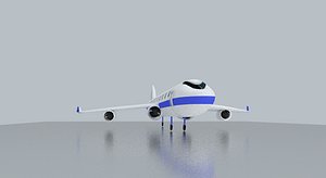 3D plane model