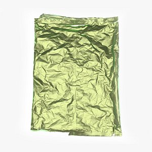 Crumpled Plastic 3d scan