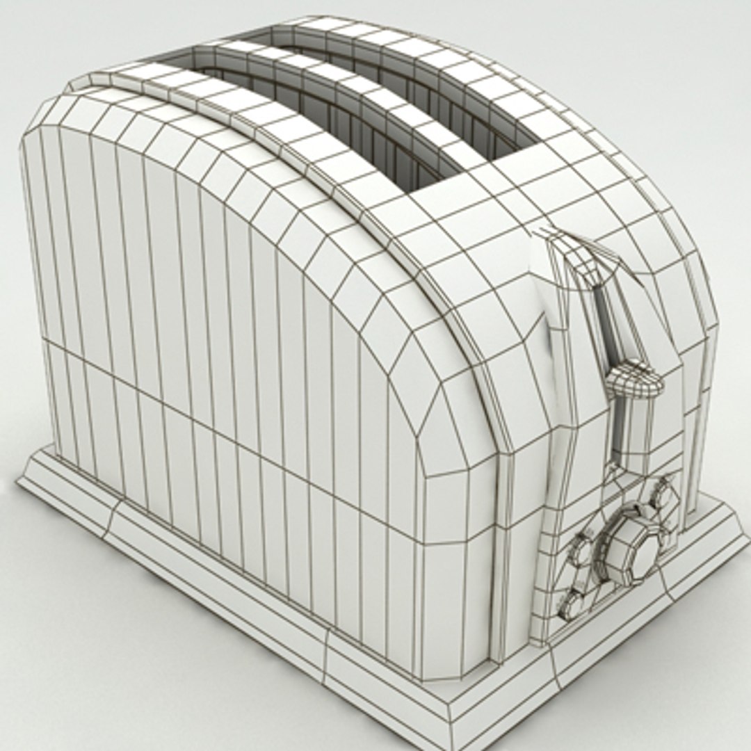 3d Model Toaster Toast