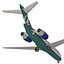 3D модель Boeing 717-200 AirTran Airways