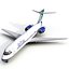 3D модель Boeing 717-200 AirTran Airways