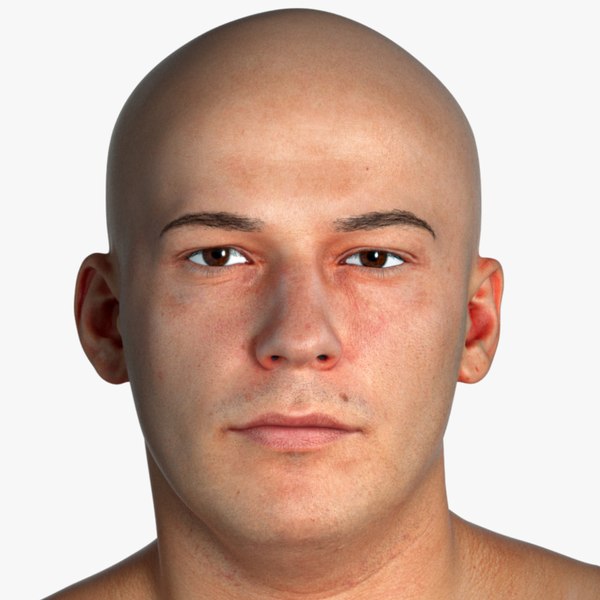 head man human 3D