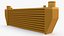 Mishimoto Gold Car Intercooler Up Side Pipes