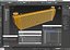 Mishimoto Gold Car Intercooler Up Side Pipes