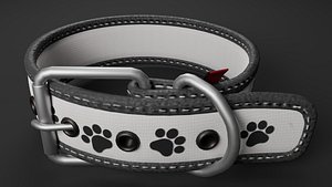 3D Dog Collar model