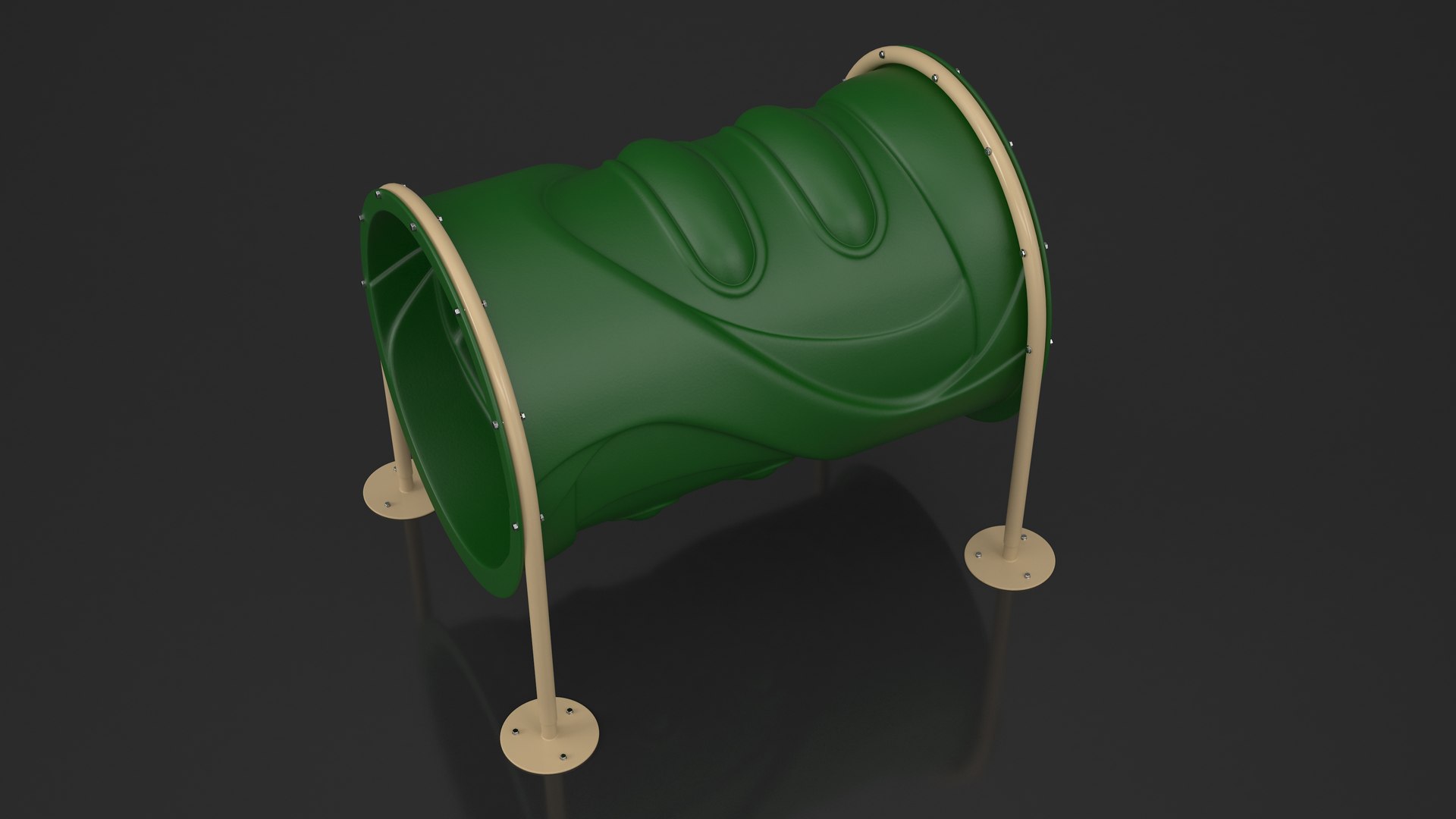 Dog Park Tunnel Run Green 3D Model TurboSquid 2051726