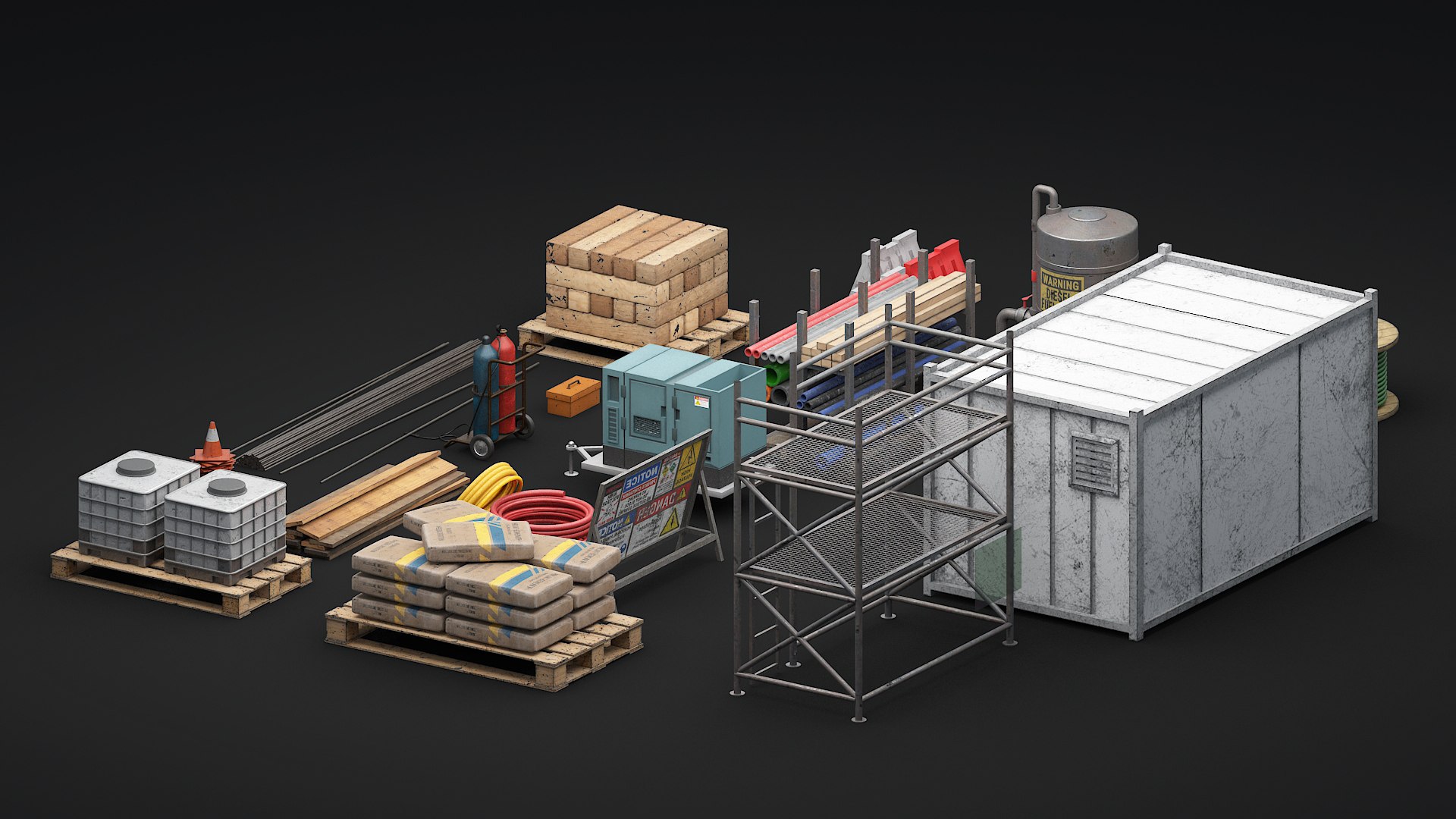 Site Logistics Pack 3D model https://p.turbosquid.com/ts-thumb/G8/5fEBTb/CV/3/jpg/1786208684/1920x1080/fit_q87/bd079473aab6385b00d886f3c53879bdeaeee2d2/3.jpg