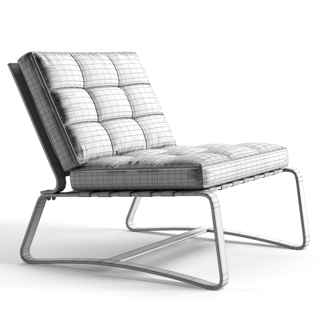 3D chair minotti - TurboSquid 1405128