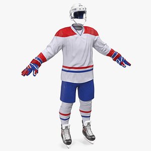 Hockey Equipment White