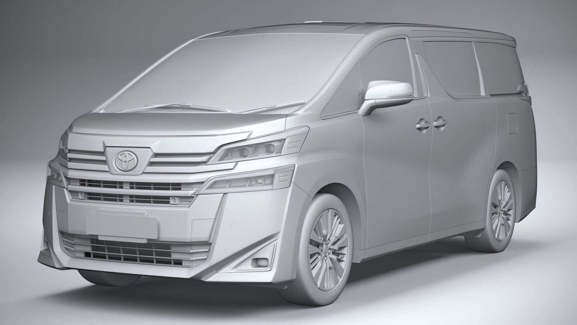 3D Model Toyota Vellfire Base 2023 - TurboSquid 2030752