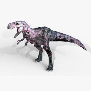 3D raptor t-rex dinosaur