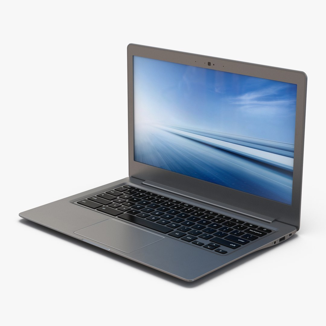 Generic Laptop 11 3D model preview