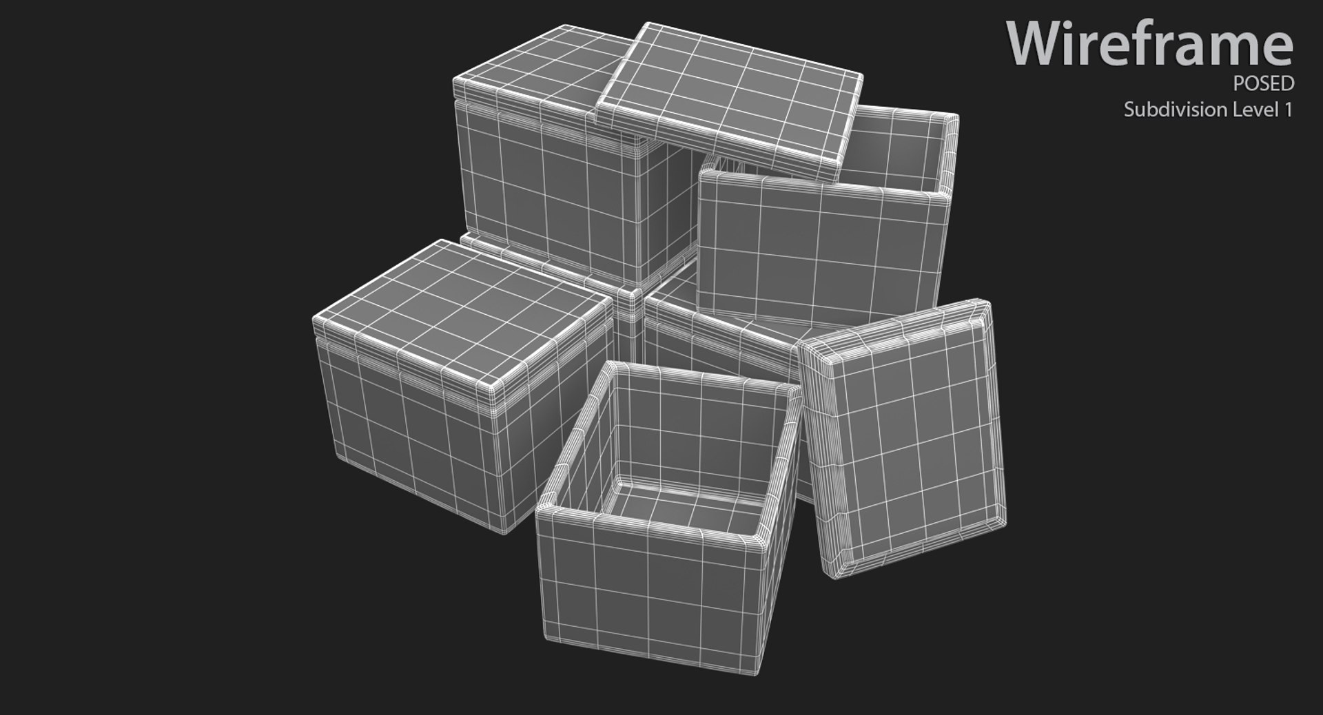 Polyfoam Boxes Model - TurboSquid 1185922