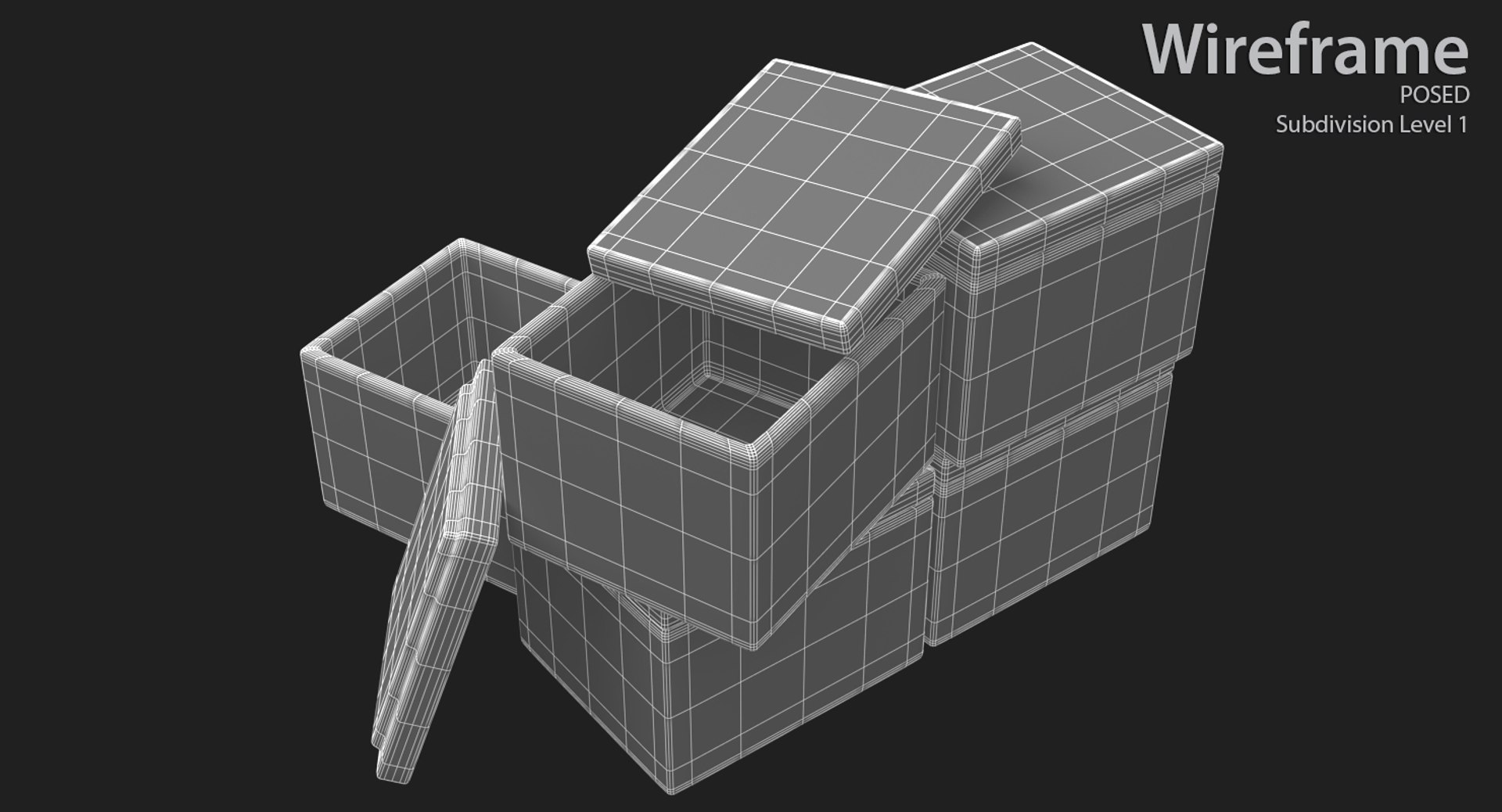 Polyfoam Boxes Model - TurboSquid 1185922