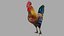 Rooster OBJ 3D