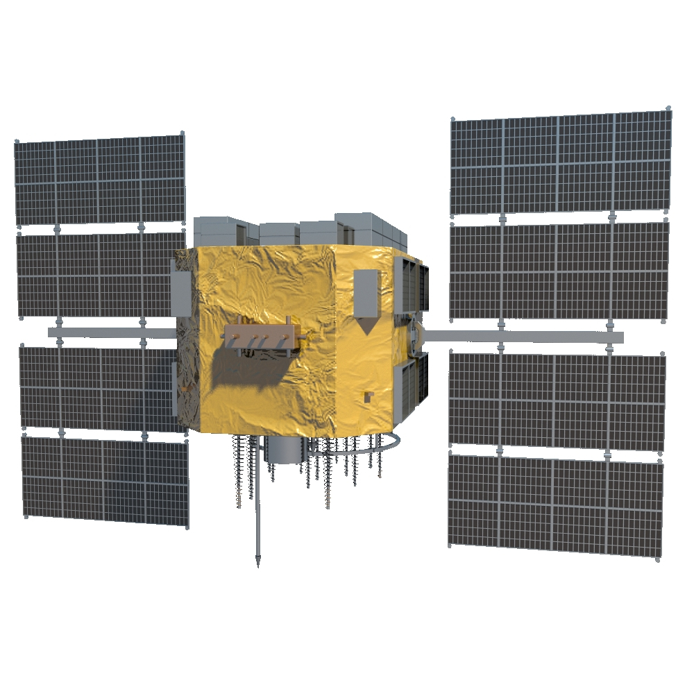 3d Model Satellite Gps