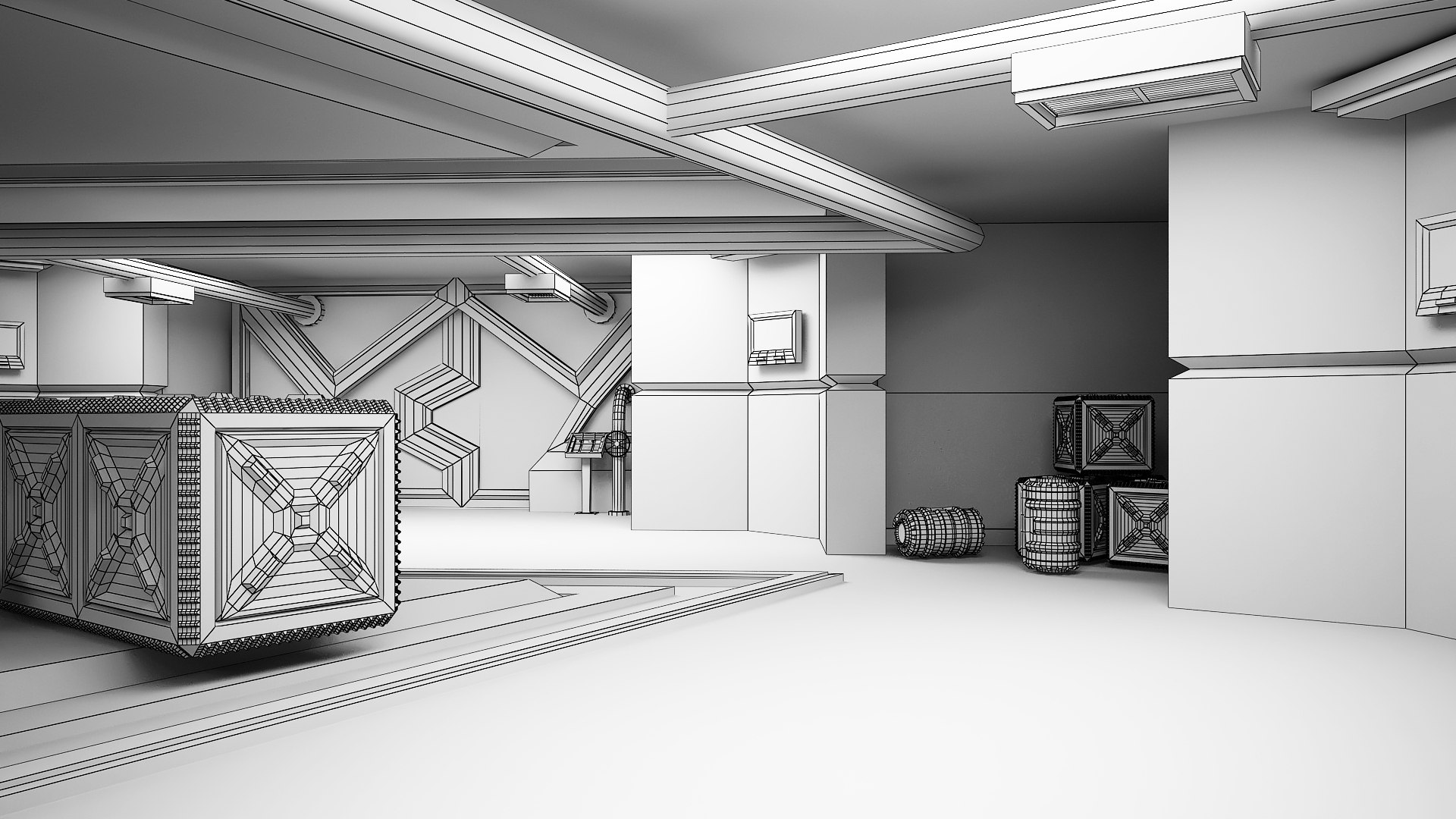 3D Sci-fi Corridor Set 04 CLAY https://p.turbosquid.com/ts-thumb/G8/Q4HCPE/4W/062/jpg/1620166491/1920x1080/fit_q87/e801e1061d7c14c3d01bbda8e8a0fc76c4360e09/062.jpg