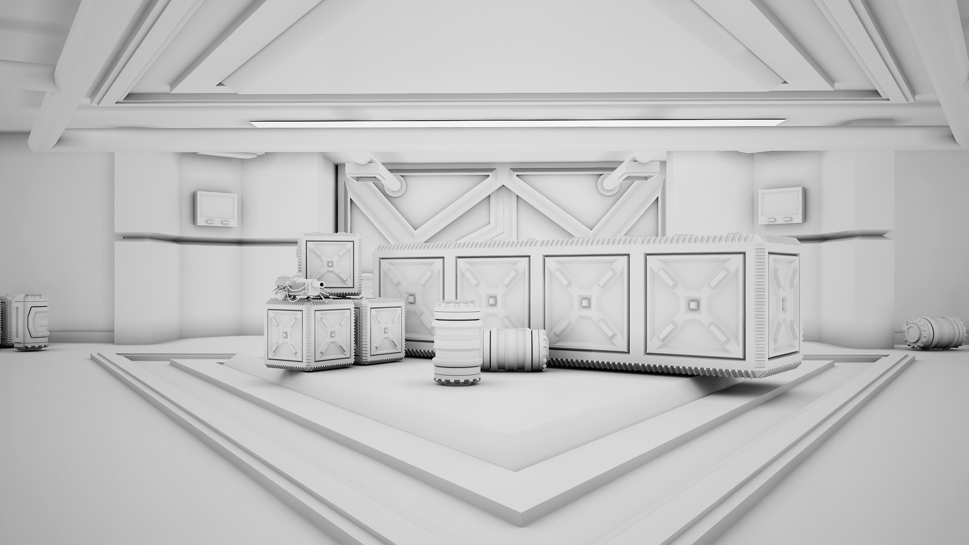3D Sci-fi Corridor Set 04 CLAY https://p.turbosquid.com/ts-thumb/G8/Q4HCPE/BQ/054/jpg/1620166488/1920x1080/fit_q87/a1fe2dad92064c7fa5671eca8c35db4d7ae047ce/054.jpg
