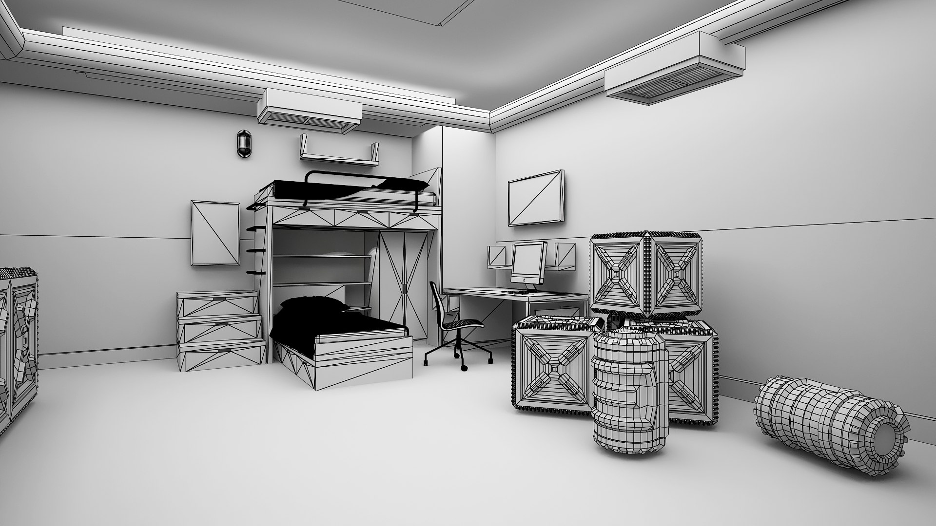 3D Sci-fi Corridor Set 04 CLAY https://p.turbosquid.com/ts-thumb/G8/Q4HCPE/jf/063/jpg/1620166496/1920x1080/fit_q87/befe3c533417338d1ee1c594fbc10878bb879078/063.jpg