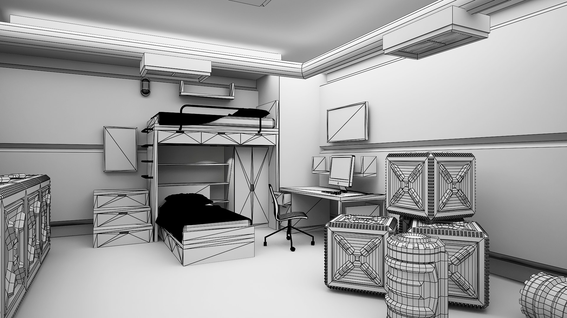 3D Sci-fi Corridor Set 04 CLAY https://p.turbosquid.com/ts-thumb/G8/Q4HCPE/jo/048/jpg/1620166317/1920x1080/fit_q87/6e4fbe177649e3fc3acfb494d02301266f66c76e/048.jpg