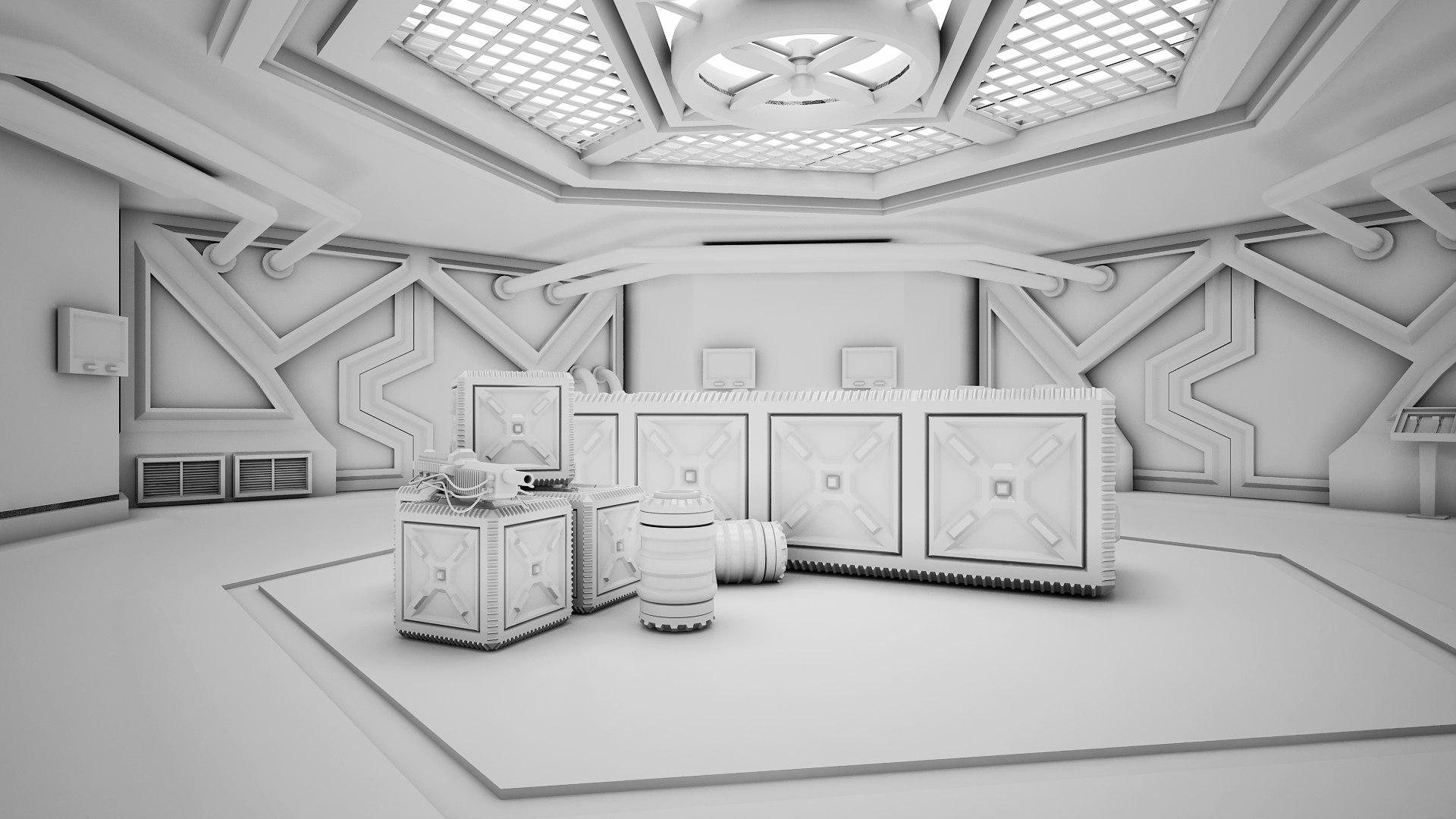 3D Sci-fi Corridor Set 04 CLAY https://p.turbosquid.com/ts-thumb/G8/Q4HCPE/pe/00101/jpg/1620165716/1920x1080/fit_q87/a44b30b17e9f3f3a7f984db3df34276a2684c674/00101.jpg